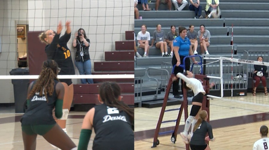 Science Hill and Greeneville pick up dominating wins on the volleyball court