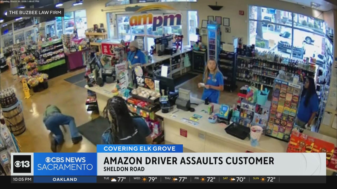 Amazon driver assaults customer in newly released video out of Elk Grove