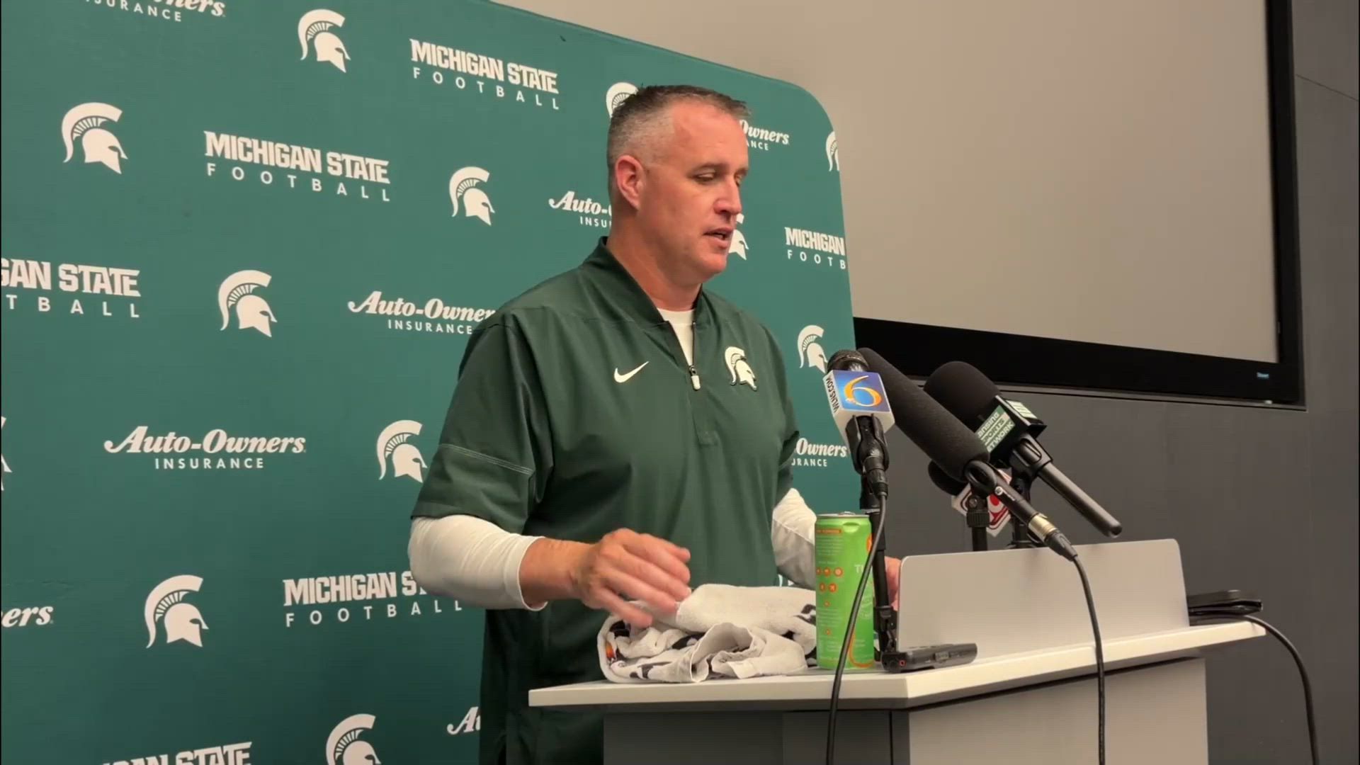 MSU HC Pat Fitzgerald coaching strategy