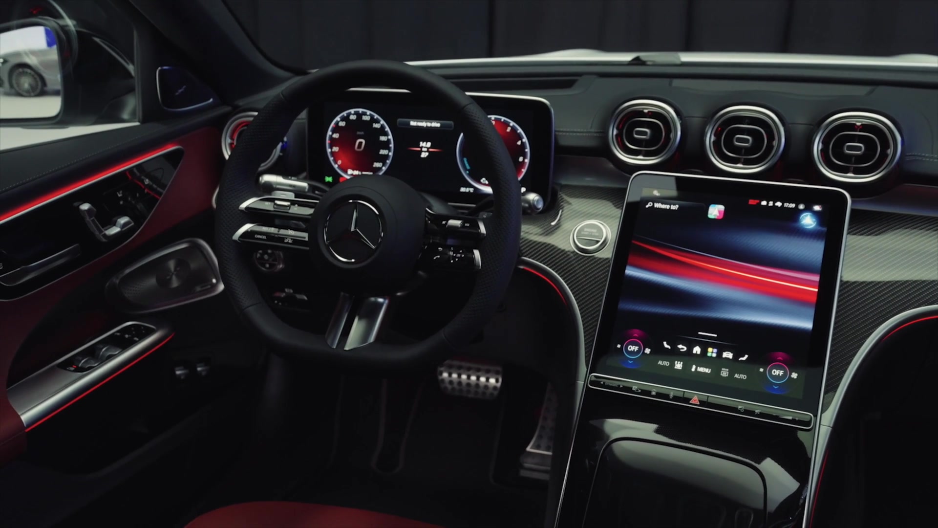 The new Mercedes-Benz C-Class saloon and estate interior design