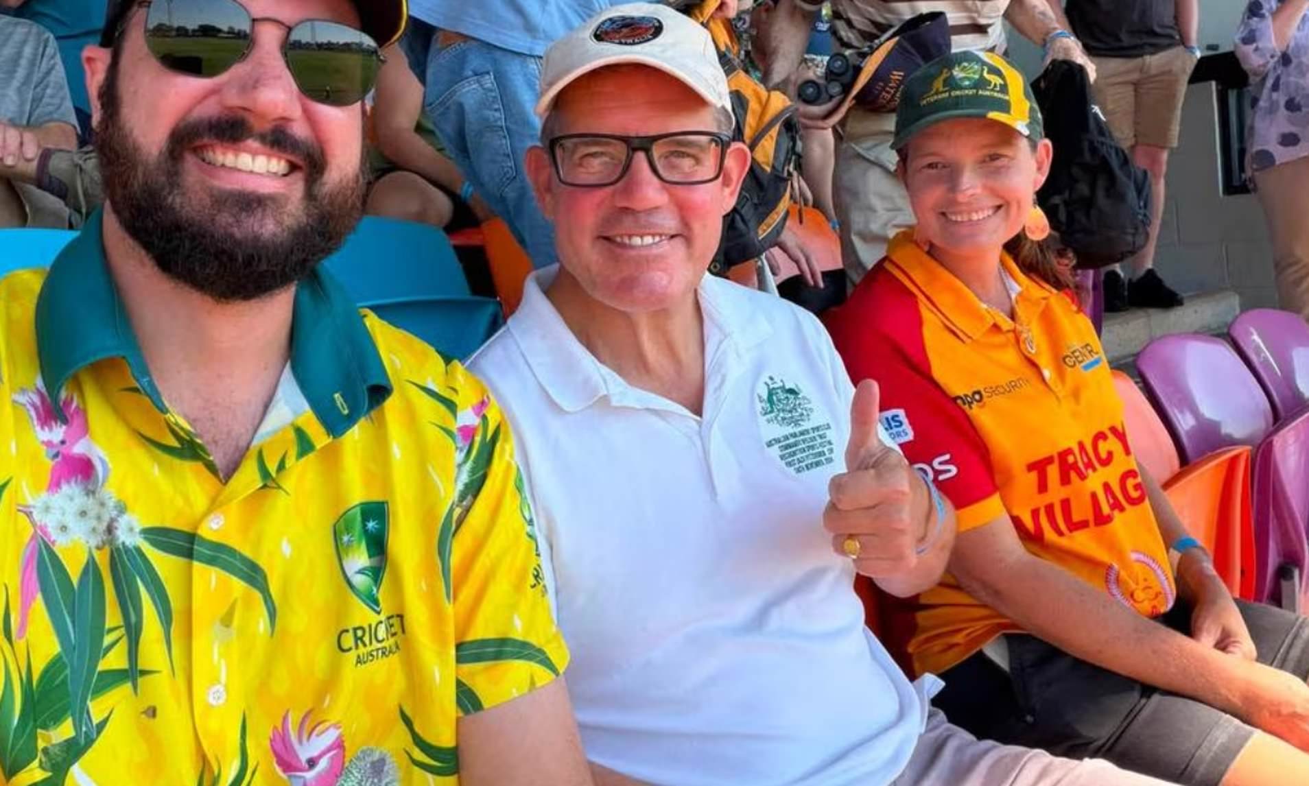 Federal MP accused of assault is charged with breaching bail after allegedly going to the cricket