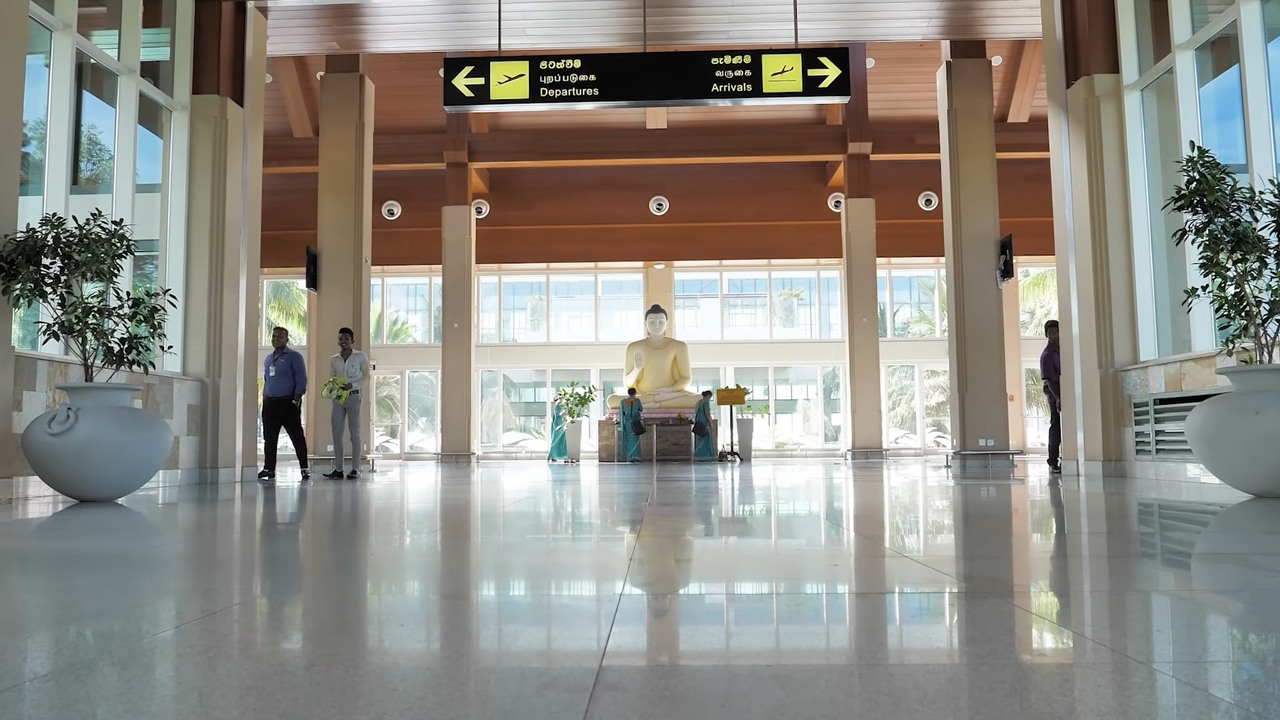 This airport was designed for 1 million passengers a year - its empty ...