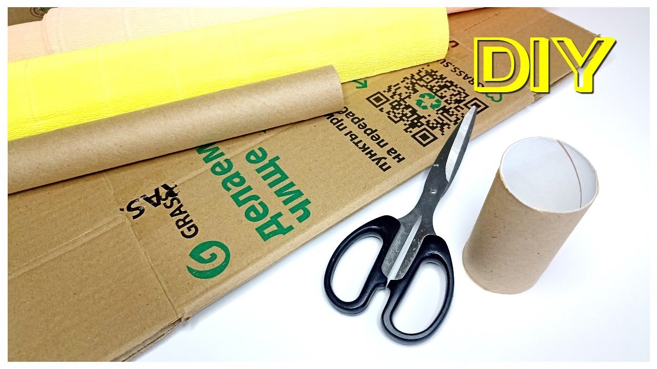 Two creative crafts using recycled cardboard