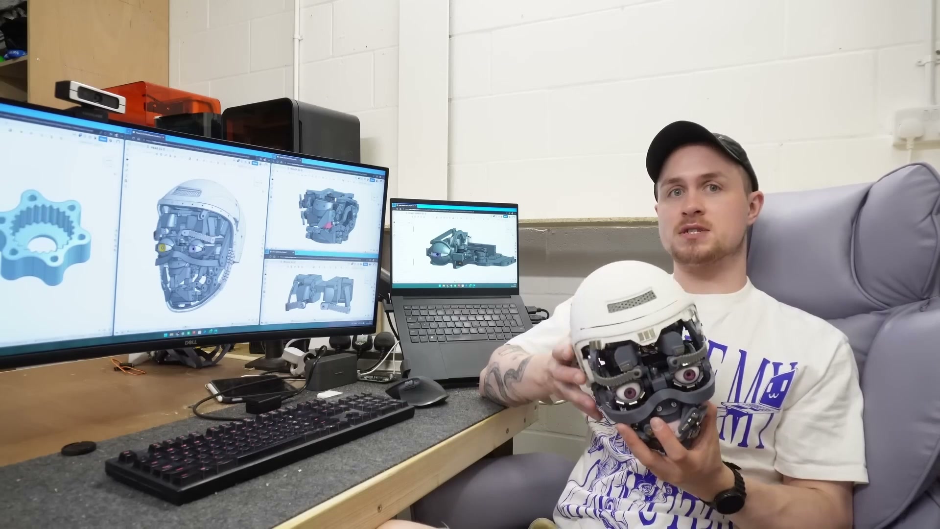 Parametric CAD modeling and design