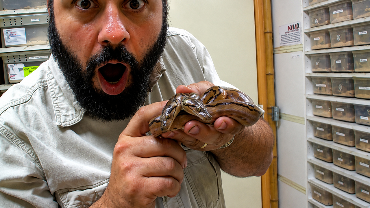 Is this real? Meet the two-headed snake that lacks traditional scales