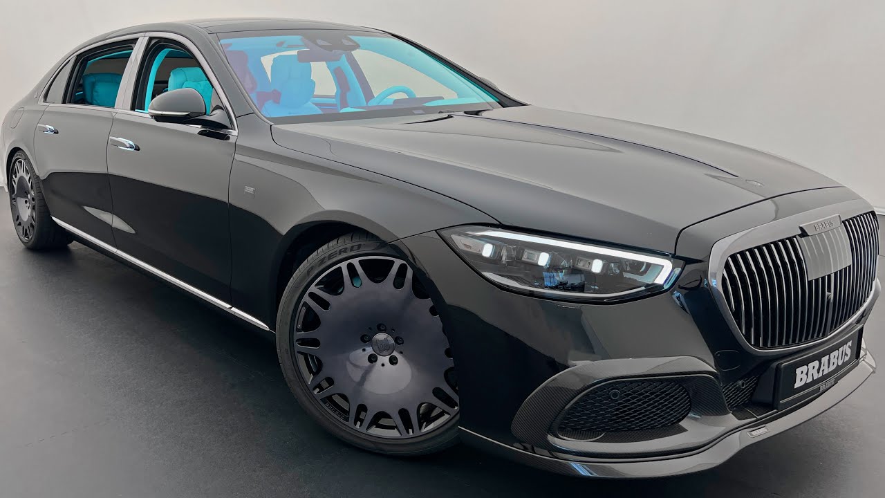 This Brabus Maybach combines carbon fiber with serious luxury