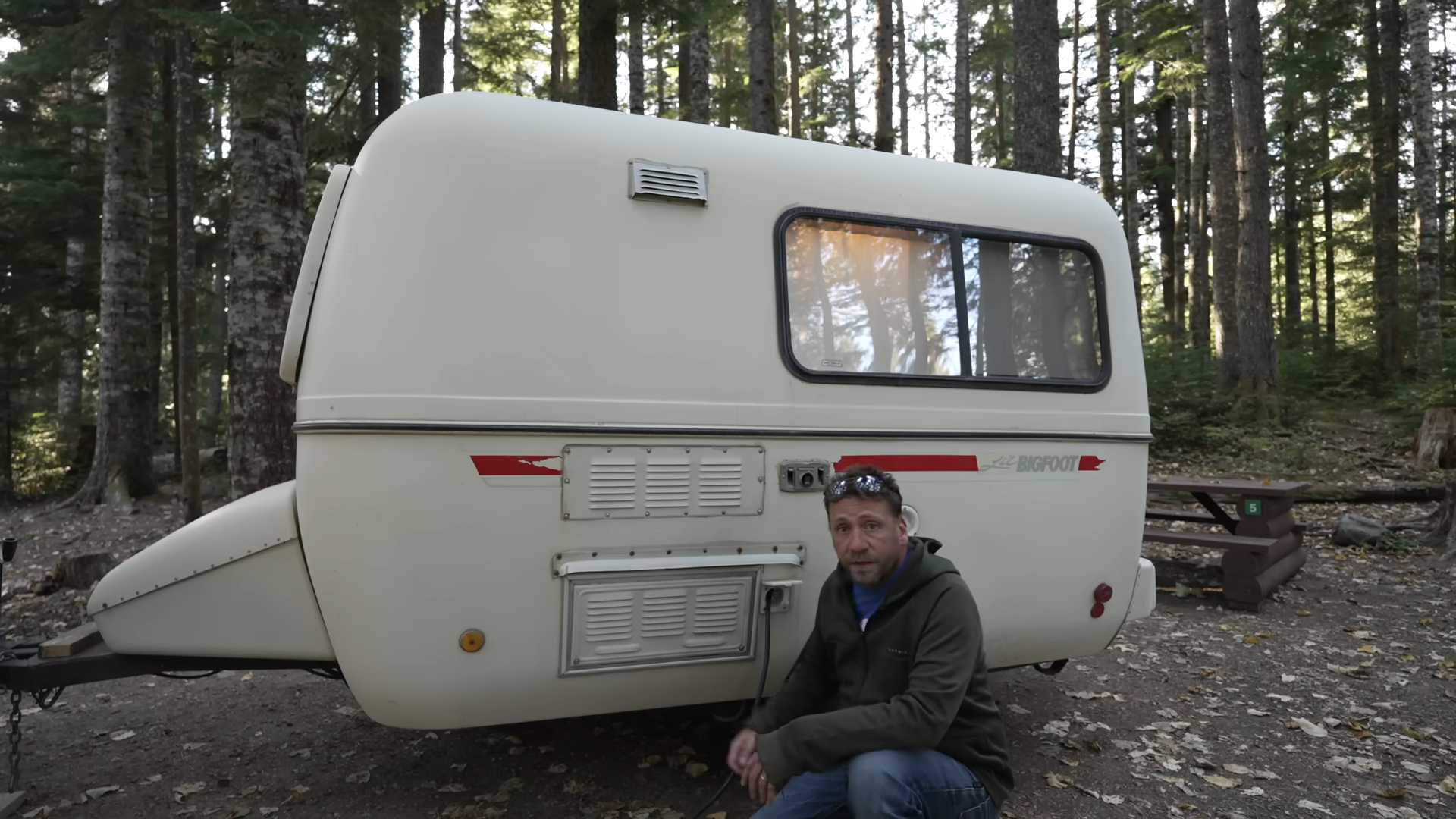 He left the big RV behind for this tiny camper... was it a mistake?