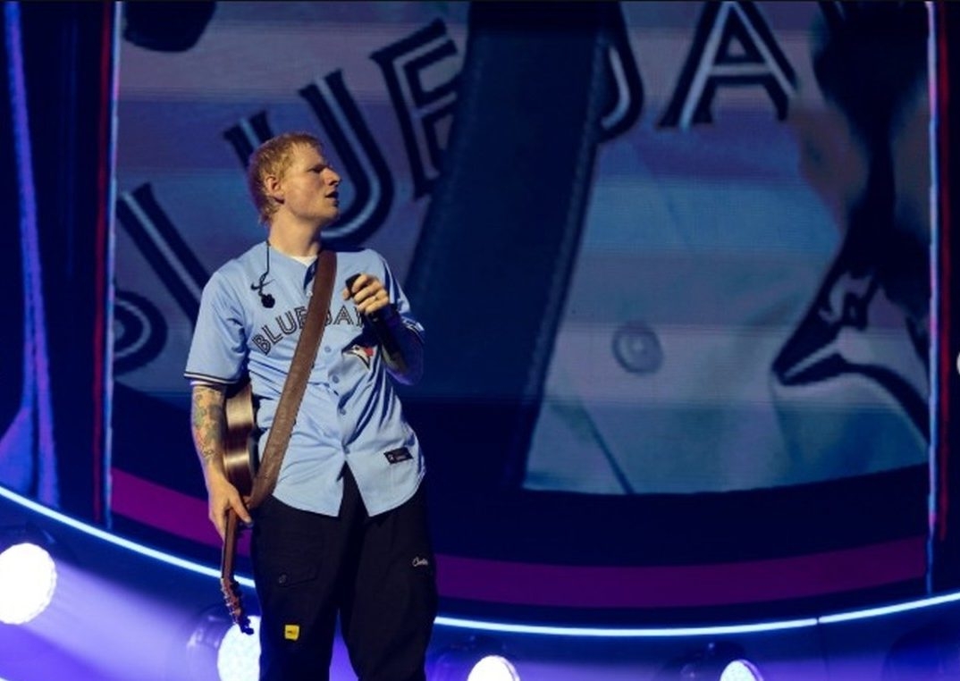 Ed Sheeran hints at a break as LOOP tour hits Toronto's Rogers Centre