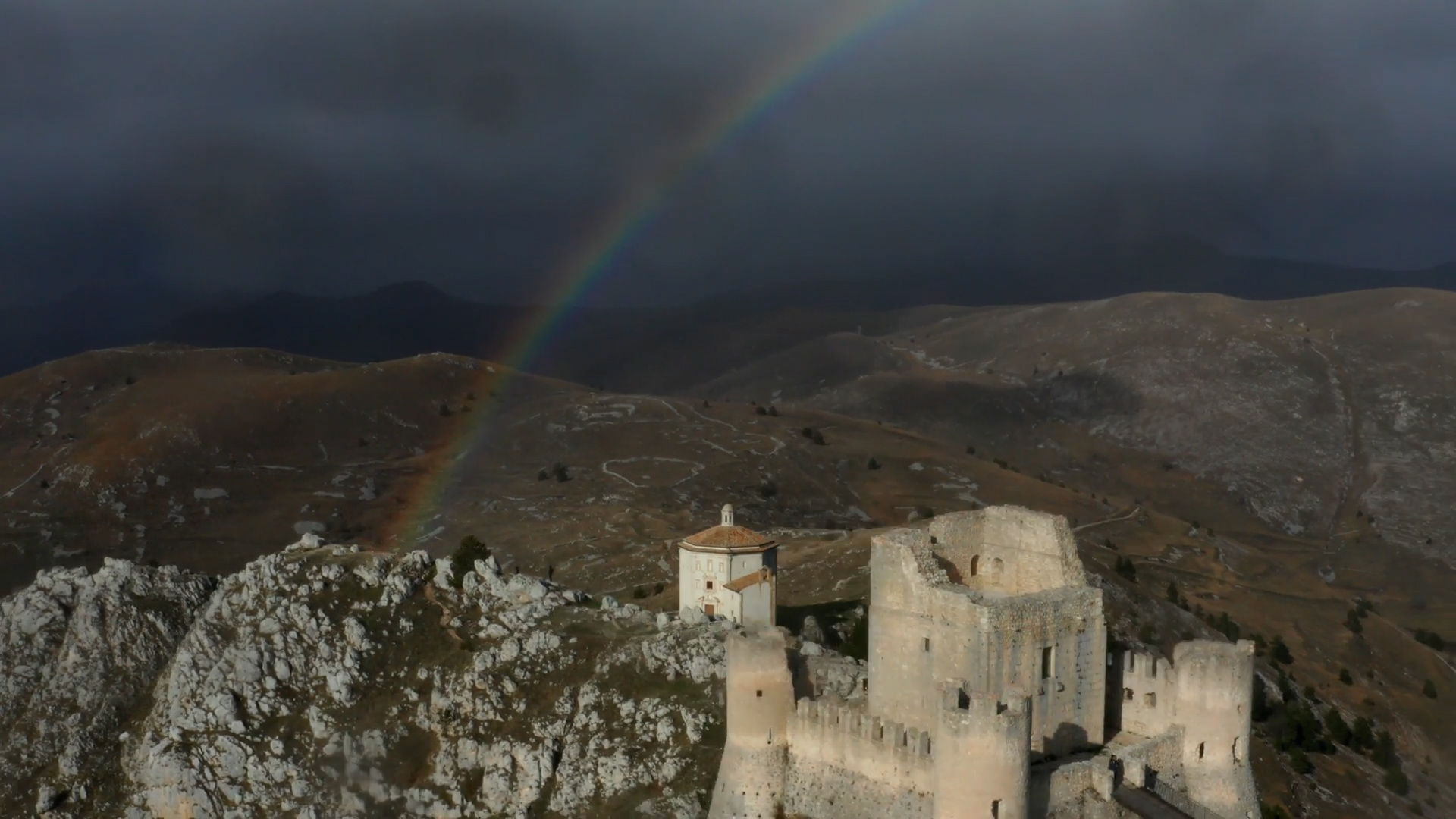 Aerial views of Italy’s Abruzzo region