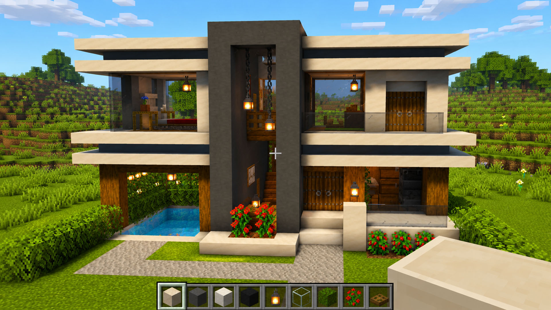 Simple modern house design makes any base feel expensive