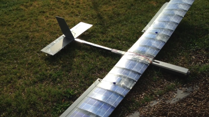 Building and testing a solar RC plane