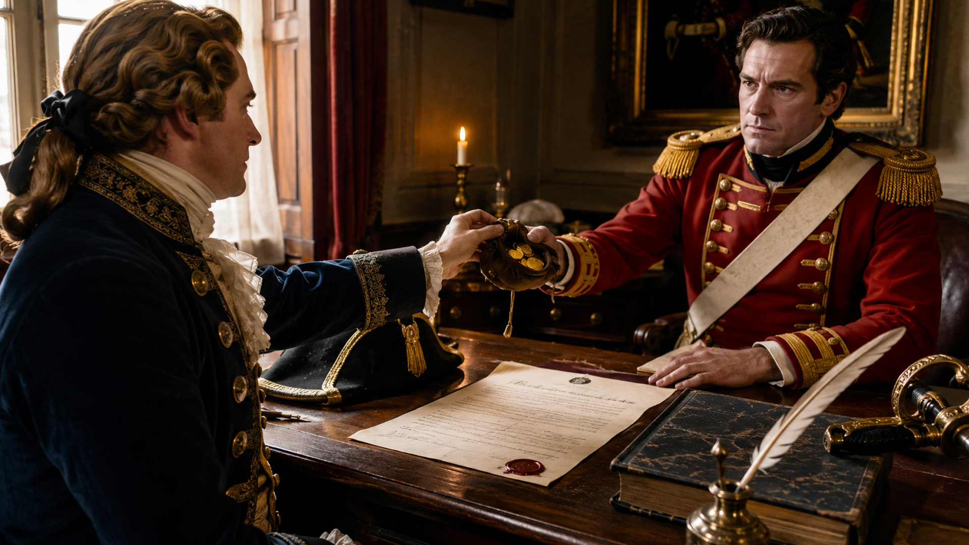The strange history of buying military rank