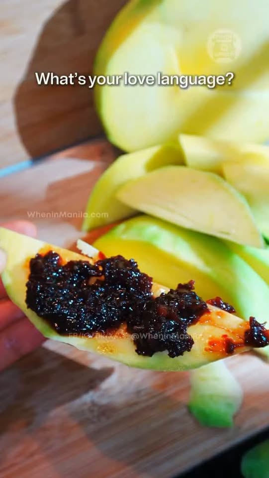 The Filipino love language is freshly sliced fruit