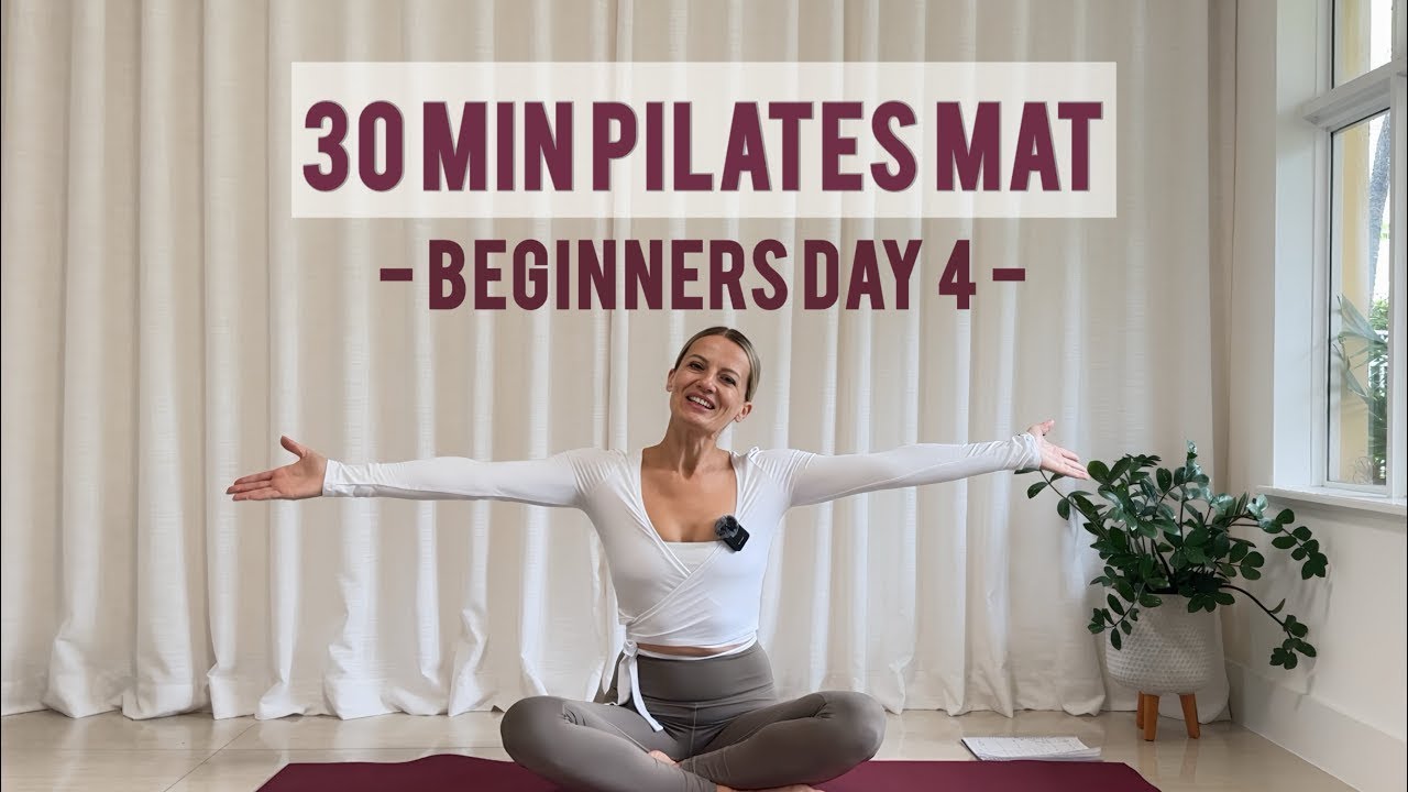 Pilates for beginners | Day 4 - Full body workout