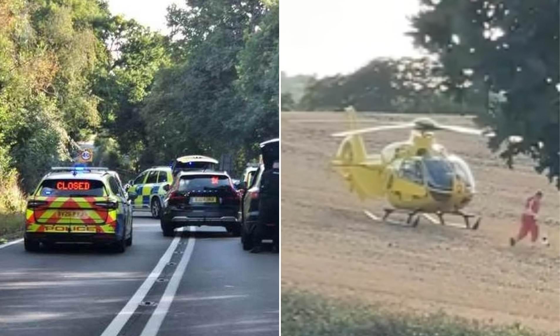 Man dies and woman in her 70s critically injured after Audi collides ...