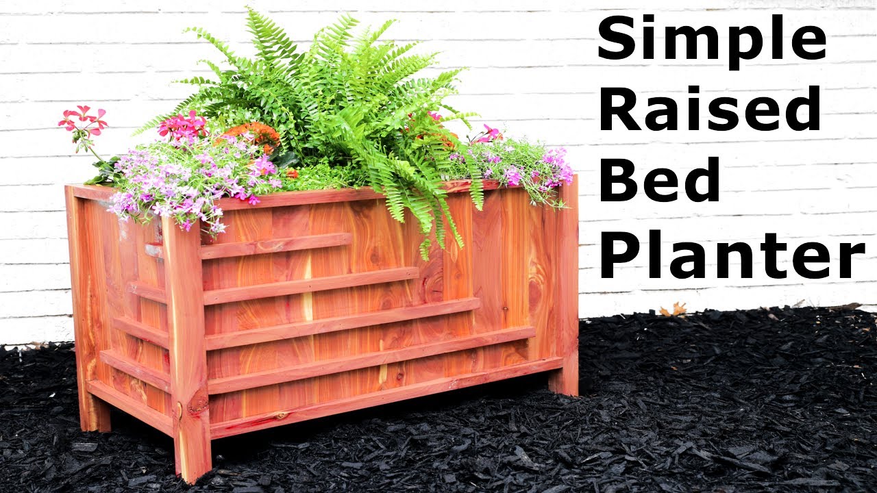 Turn boards into a garden box