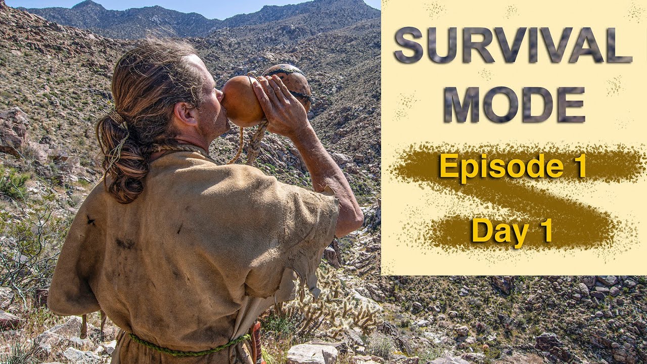 Facing the desert: survival without supplies