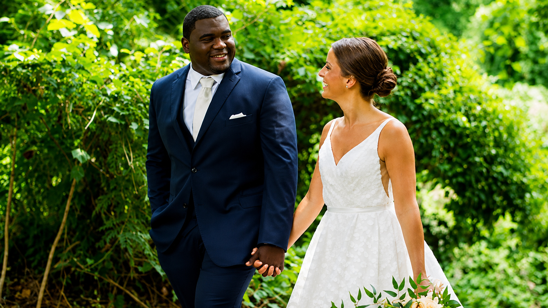 Shelby and David's Baltimore wedding transforms a lifelong friendship ...