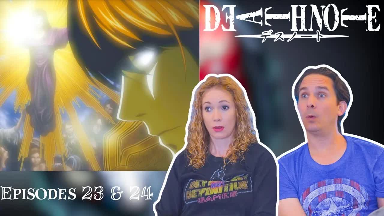Kira's back! 😨 | Death Note episodes 23 and 24 reaction