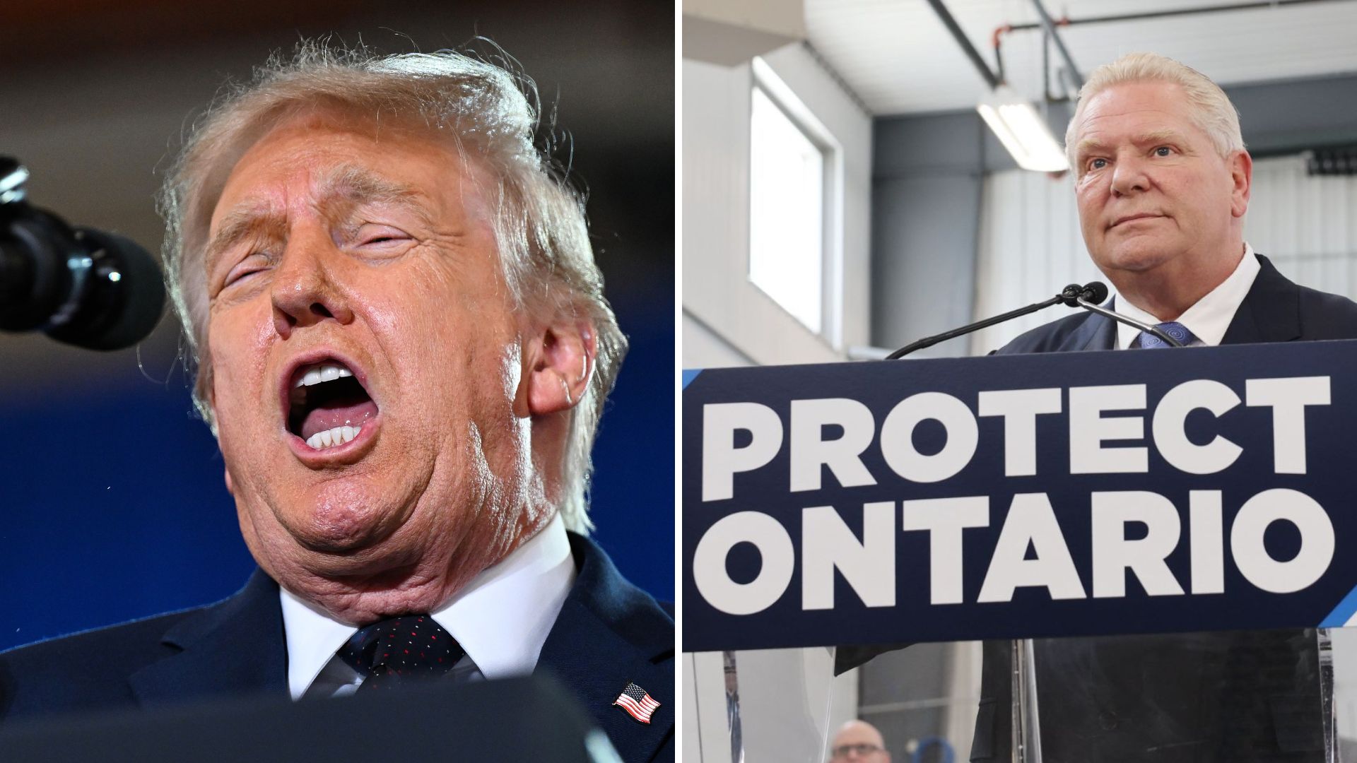 Trump-Doug Ford feud erupts as US.-Canada trade war turns personal