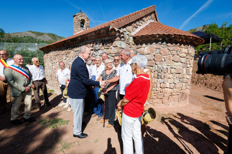 Le prince Albert de Monaco sur les traces de Sainte-Dévote
