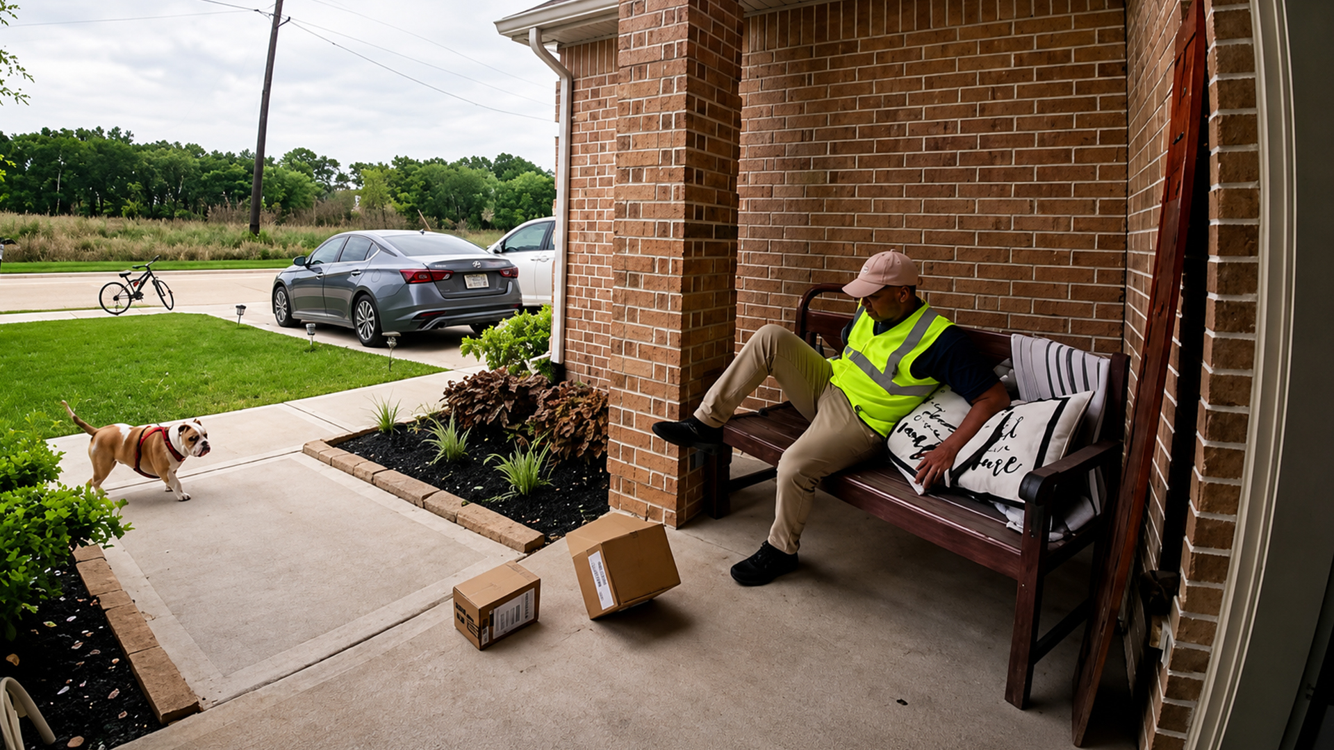 Delivery drivers vs. angry pets