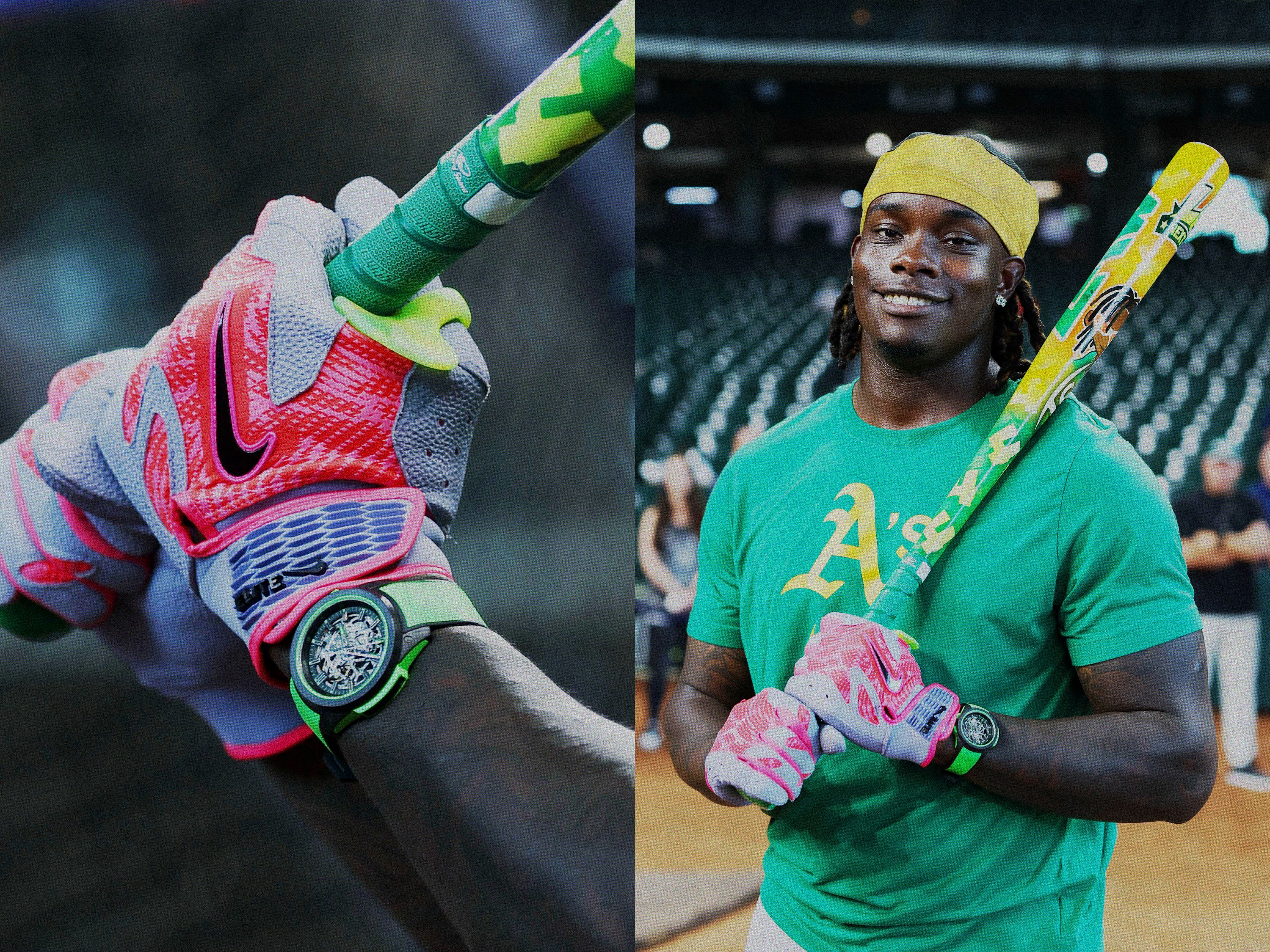 This is the first watch worn during an MLB game: ‘I took it into the game and made history'