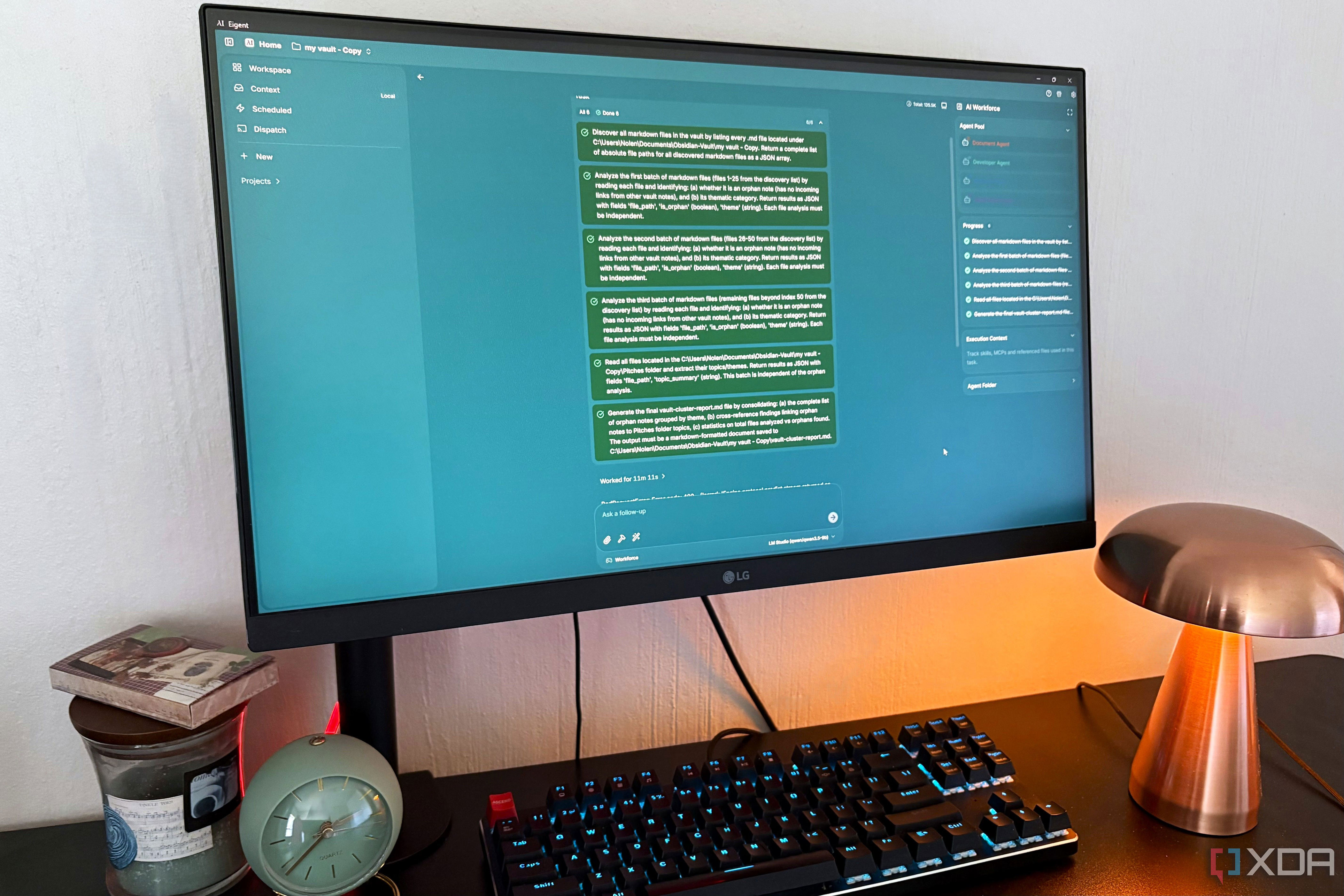 I built a fully local agentic AI setup with one open-source app, and it ...