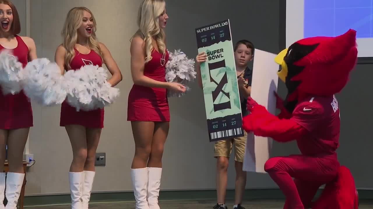 Mesa 6th grader wins Super Bowl tickets for learning CPR