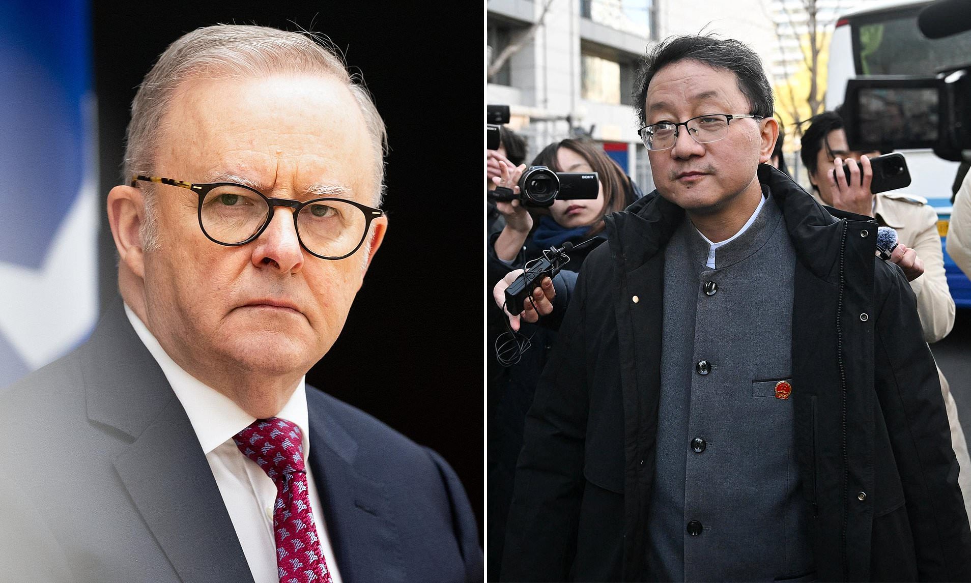 China's new ambassador issues warning after landing in Sydney and ...