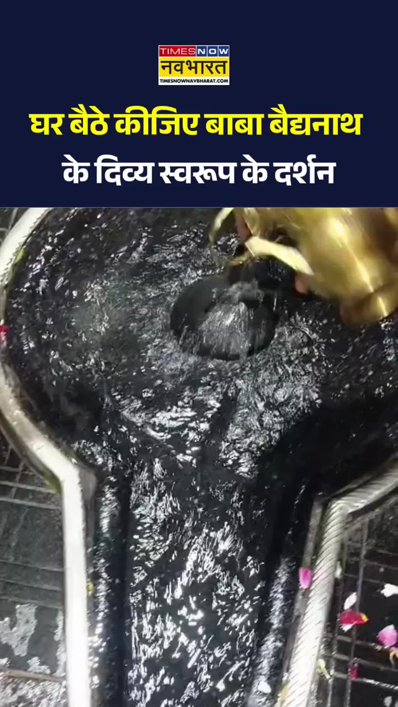घर बैठे कीजिए बाबा बैद्यनाथ के दिव्य स्वरूप के दर्शन