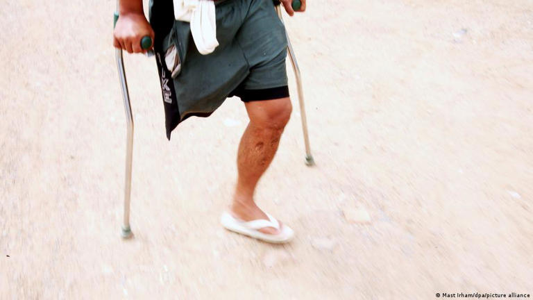 Landmines are not designed to kill adults but to maim them