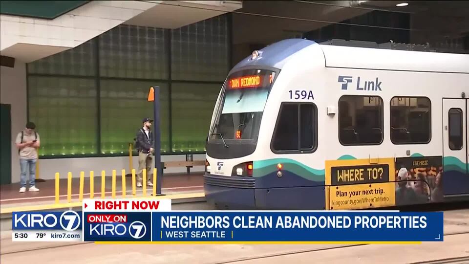 Video: West Seattle neighbors clean abandoned properties