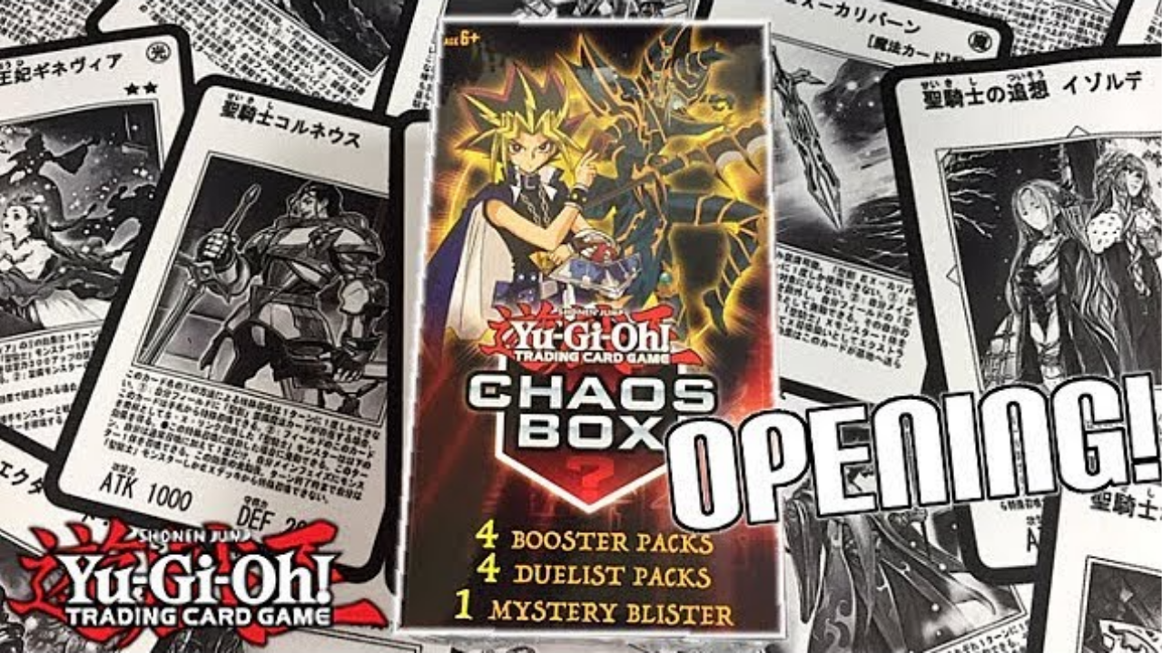 Opening a Walmart Yu-Gi-Oh Chaos Box full of mystery items