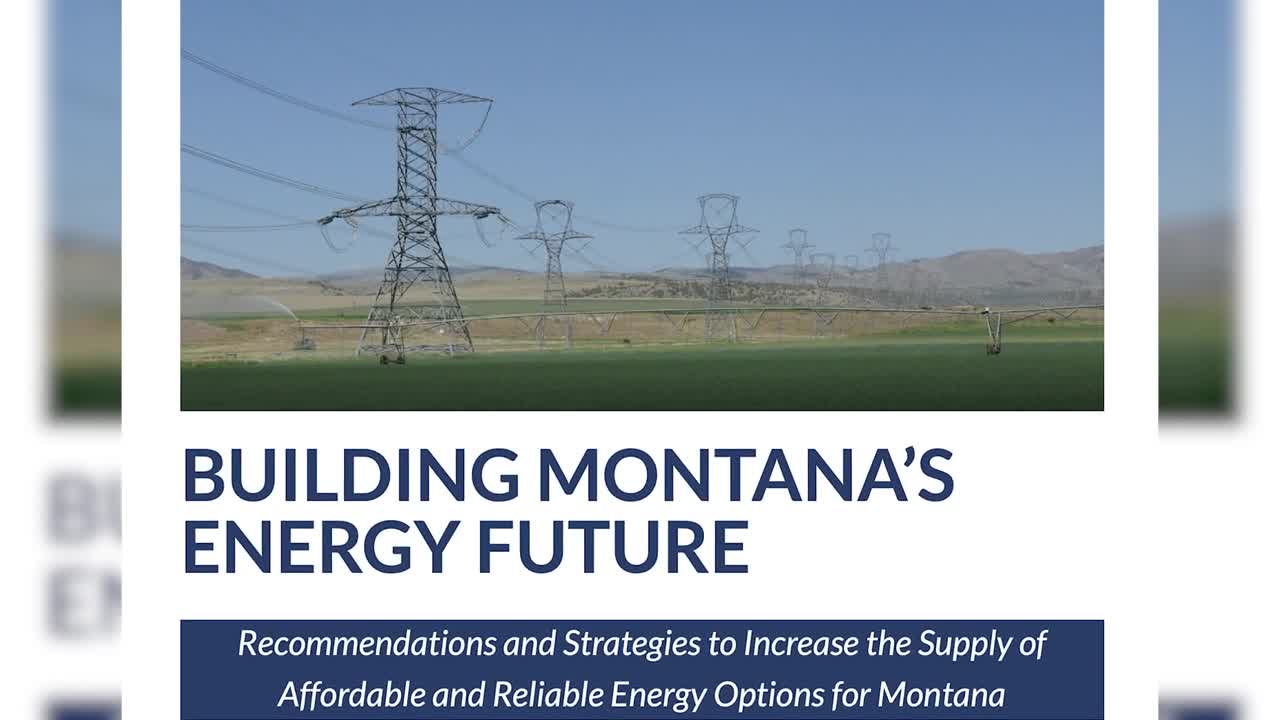 State task force unveils recommendations on Montana's energy future