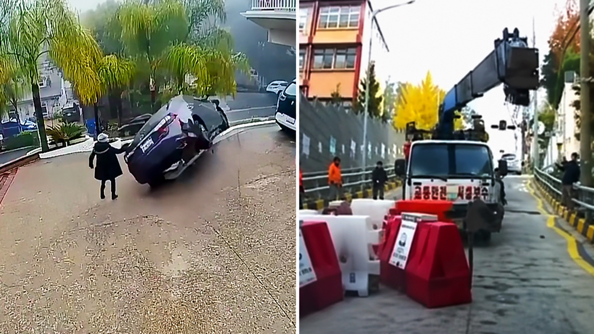 Crazy dashcam driving fails