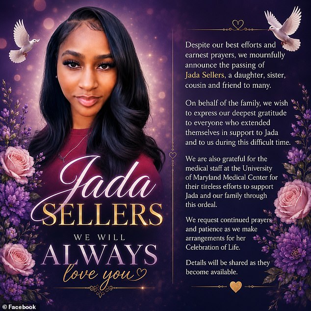 For Jada's family, the grief has been worsened by Hursey's previous closeness to them. Her viewing is scheduled for Friday and her funeral on Saturday