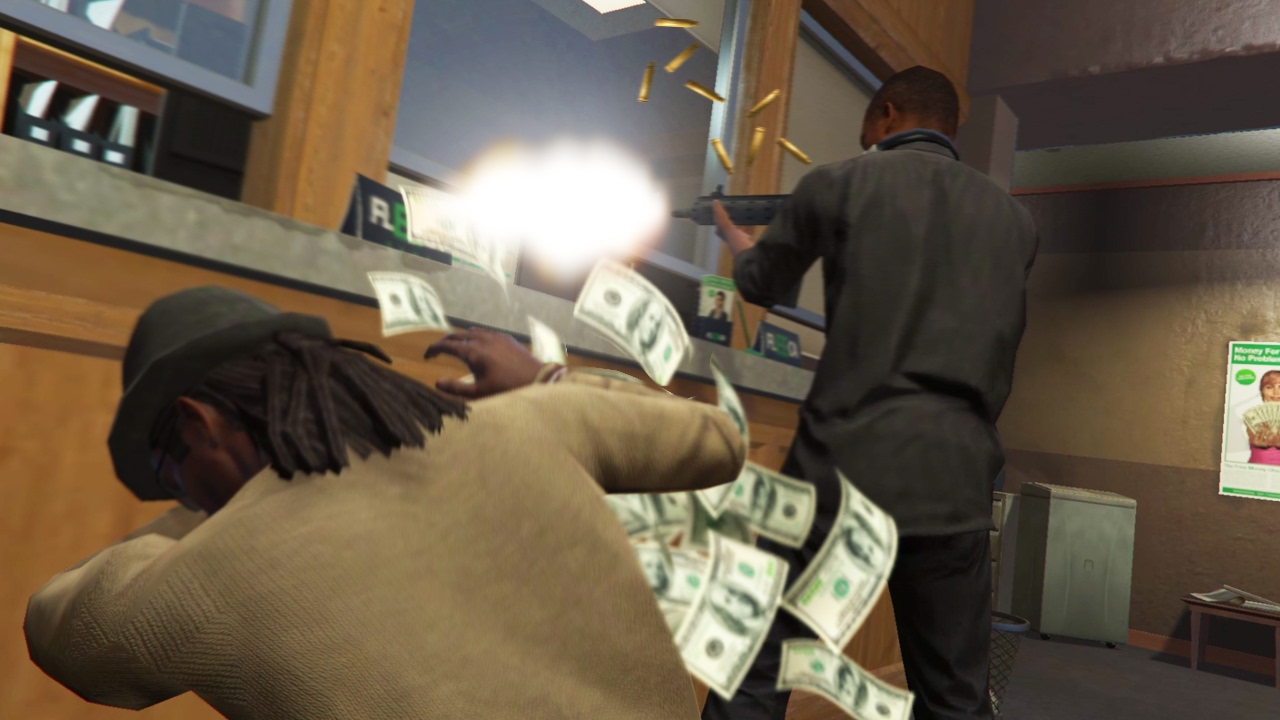 GTA 5 RP - We finally robbed the bank! (GTA 5 roleplay)