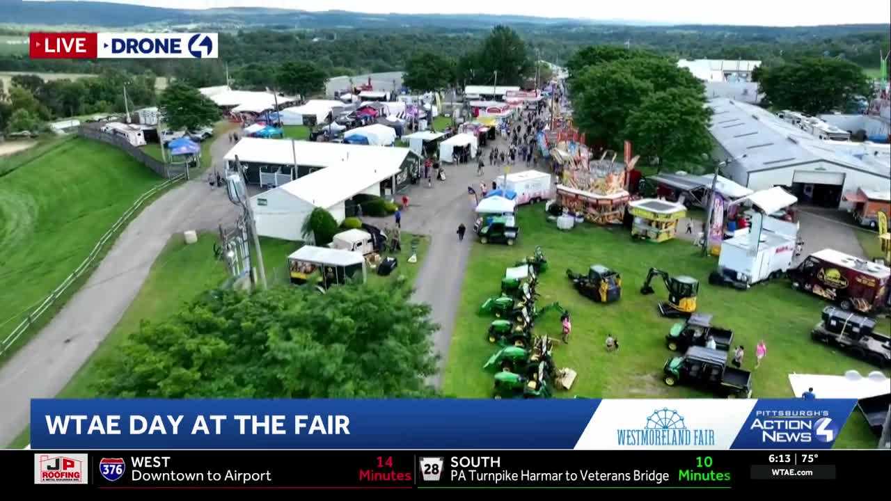 WTAE day wraps up at the 72nd Westmoreland Fair
