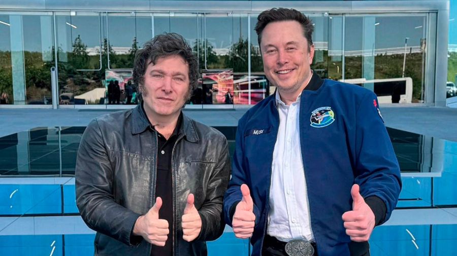 Elon Musk y Javier Milei