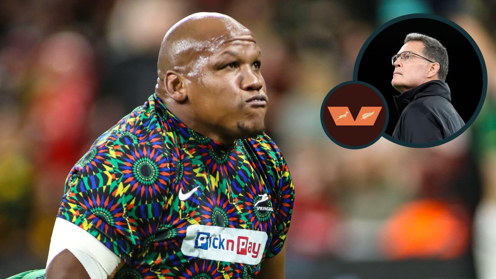 Rassie Erasmus' dismissive ‘wet weather' verdict and his assessment on where Bongi Mbonambi currently is in the Springbok hooker pecking order