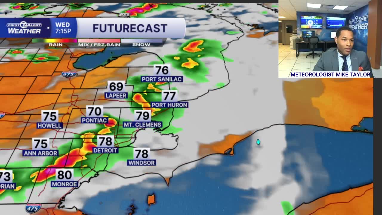 Tracking severe weather today