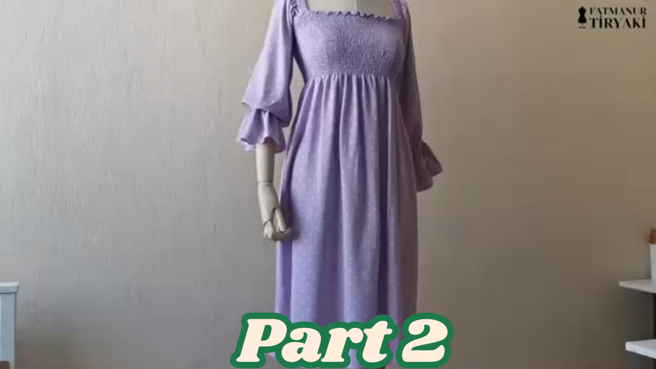 Three easy dresses you can sew at home part 2