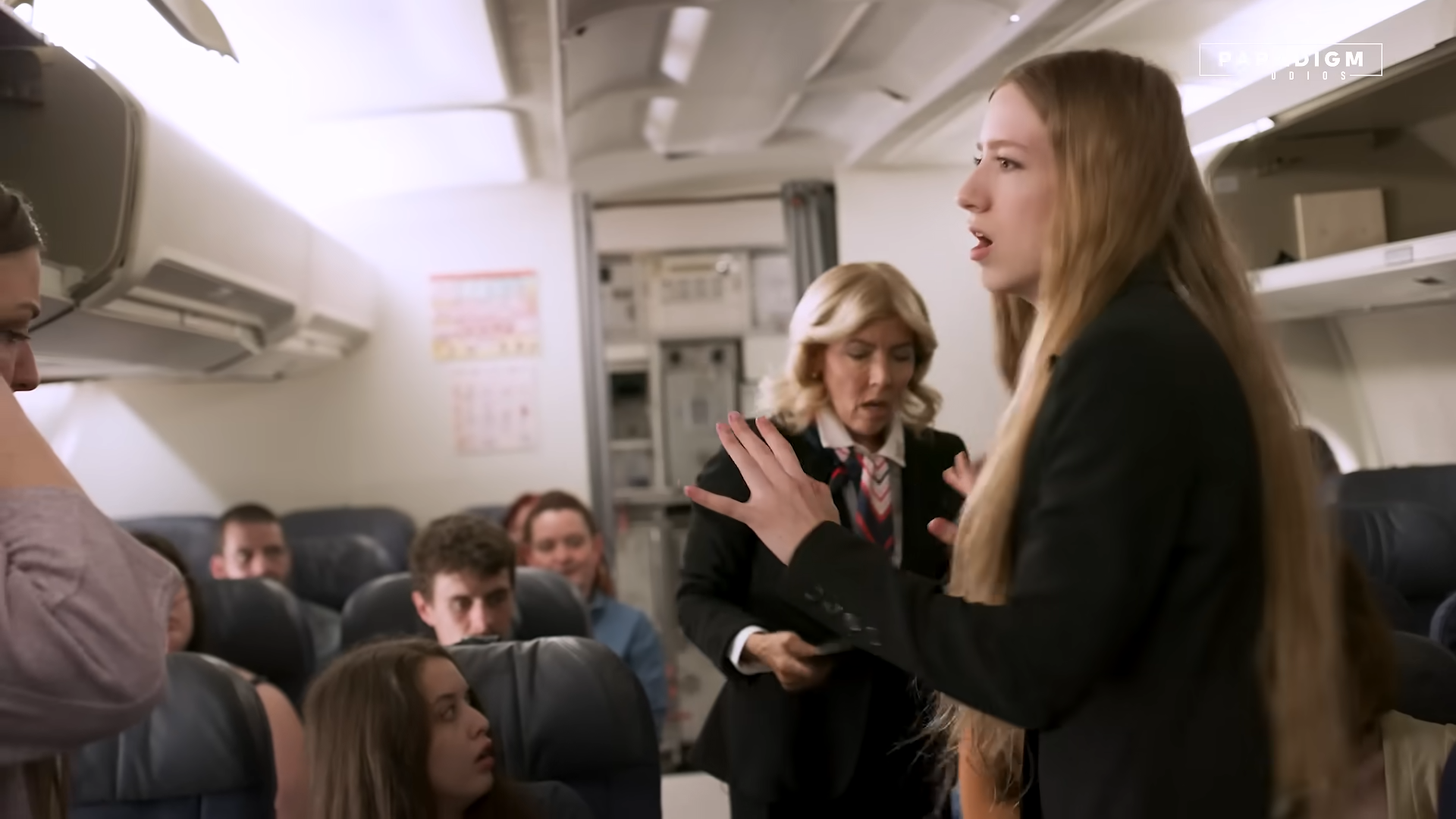 She complained a plus-size passenger was taking up her seat then got ...