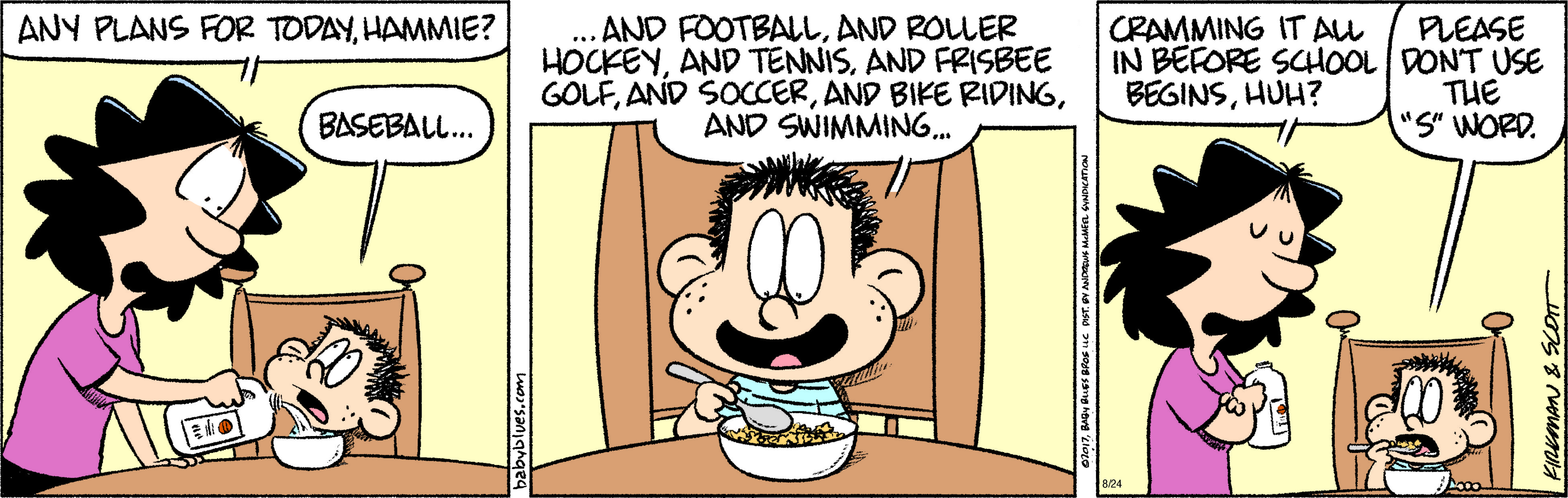 Baby Blues by Rick Kirkman and Jerry Scott