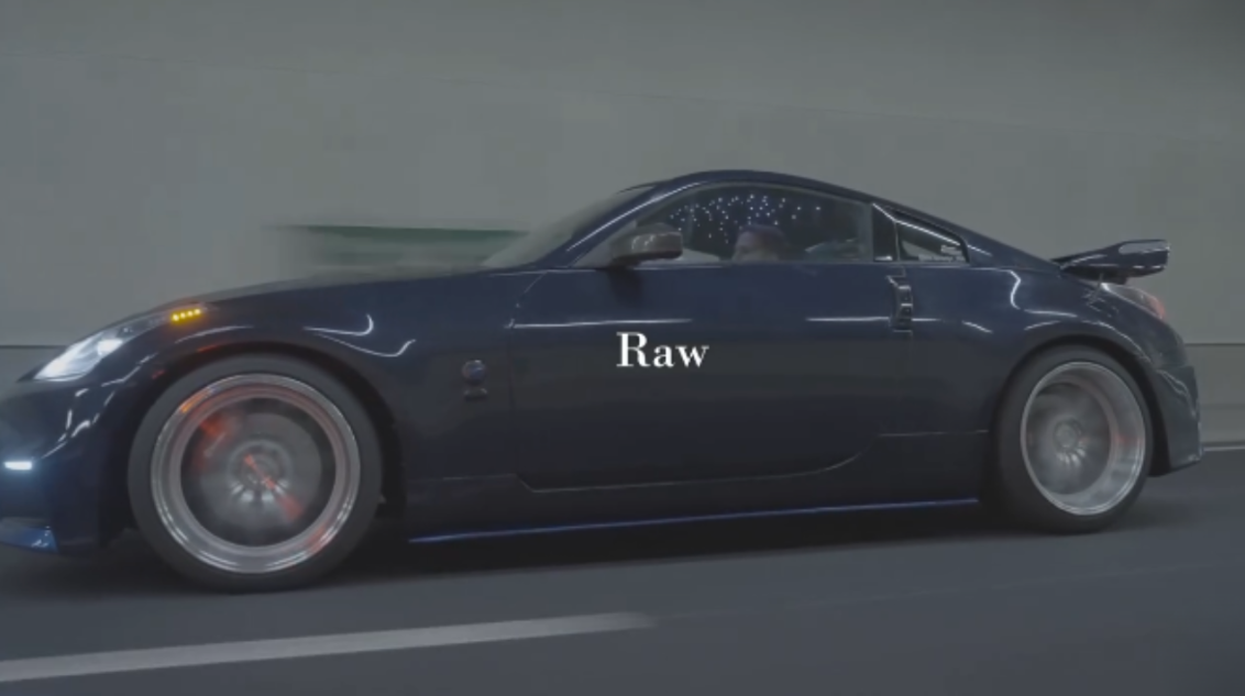 The color grade that makes this 350Z look cinematic