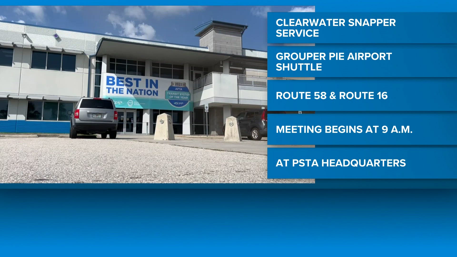 PSTA will hold a meeting on Wednesday on possible route cuts
