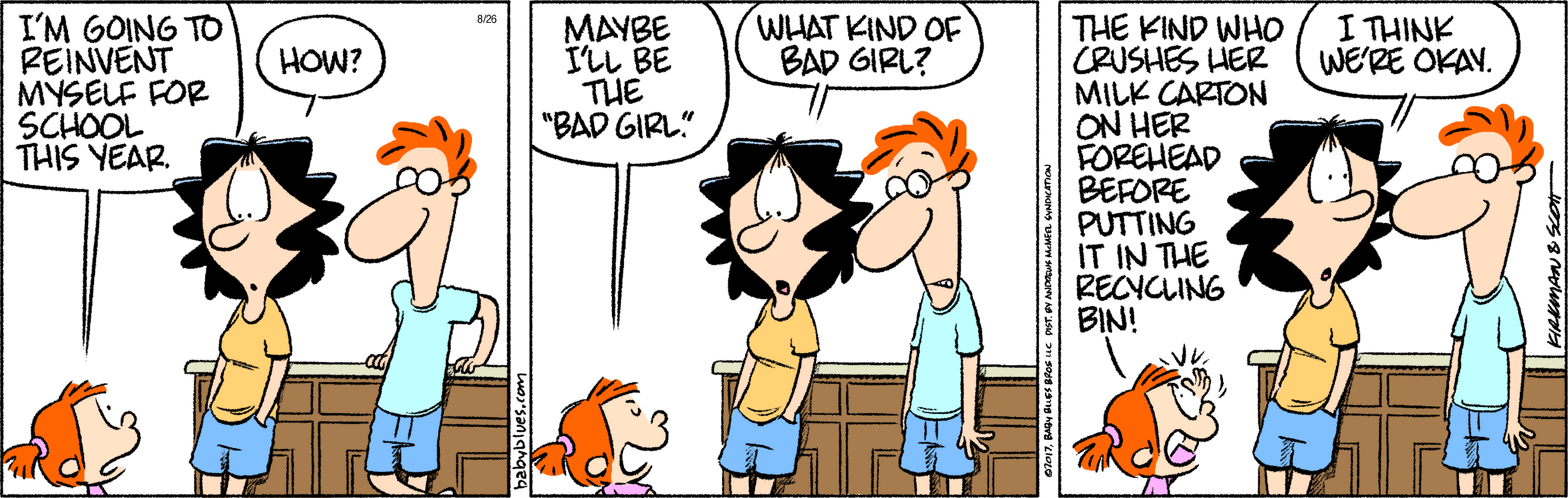 Baby Blues by Rick Kirkman and Jerry Scott
