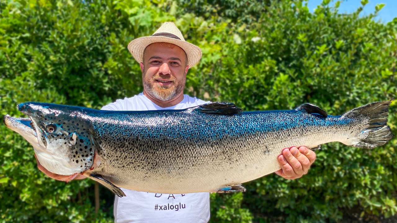 Nothing beats a whole Atlantic salmon cooked slowly over real fire
