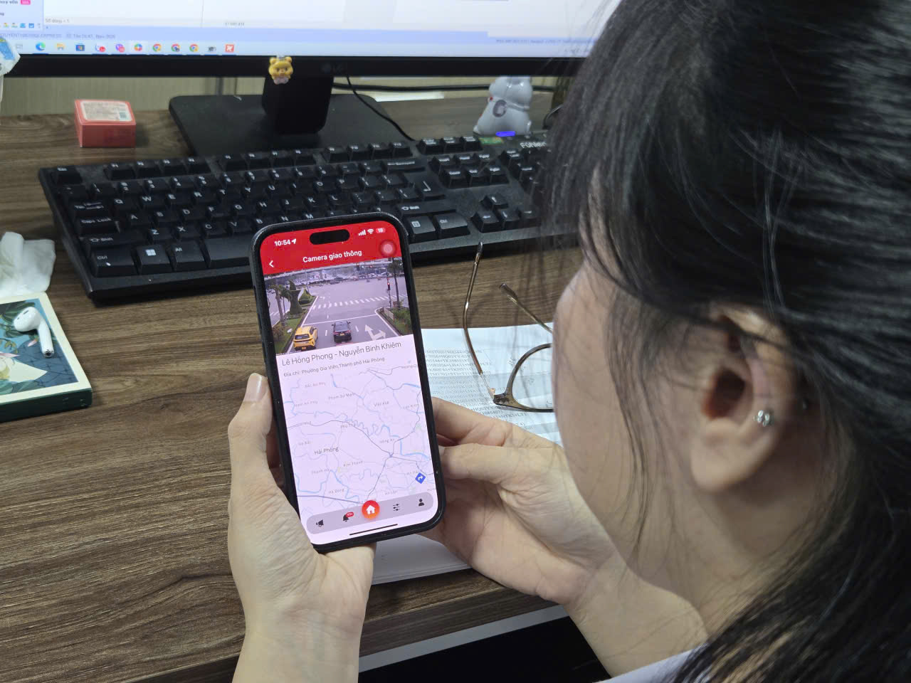 Người Hải Phòng có thể xem camera giao thông qua ứng dụng